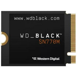 WesternDigital 0718037-902951 WD_BLACK SN770M �Q�[�~���O���� M.2 2230 NVMe�ڑ�SSD 1TB 5�N�ۏ� WDS100T3X0G