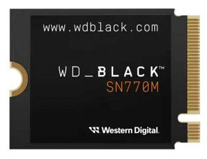 WesternDigital 0718037-902975 WD BLACK SN770M �Q�[�~���O���� M.2 2230 NVMe�ڑ�SSD 5�N�ۏ� 500GB WDS500G3X0G