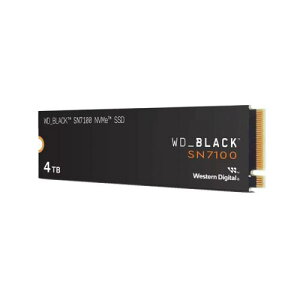 WesternDigital 0718037-902982 M.2 SSD / 4000GB / WD Black SN7100 / PCIe / 5�N�ۏ� WDS400T4X0E