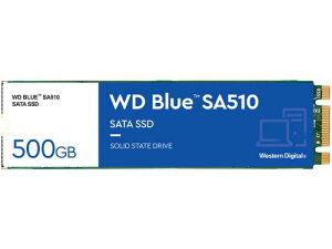 WesternDigital 0718037-884714 WD Blue SA510 SATA�ڑ� M.2 SSD 500GB 5�N�ۏ� WDS500G3B0B