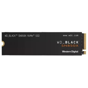 WesternDigital 0718037-891408 WD BLACK SN850X NVMe PCIe Gen4 SSD 5�N�ۏ� 2TB WDS200T2X0E