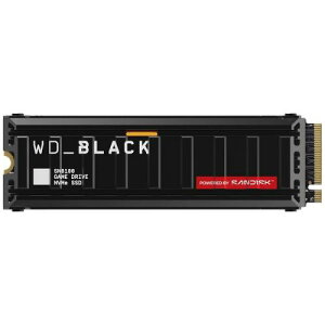 WesternDigital WDS400T1XHM WD_BLACK SN8100 M.2 2280 PCIe Gen5x4 NVMe 2.0 SSD �q�[�g�V���N�t 4TB