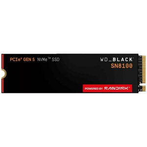 WesternDigital WDS800T1X0M WD_BLACK SN8100 M.2 2280 PCIe Gen5x4 NVMe 2.0 SSD 8TB