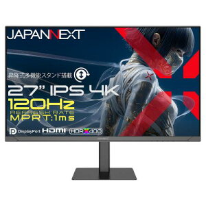 �y�@�l�l������zJAPANNEXT JN-Ei27G120U2-HSP �Q�[�~���O�t���f�B�X�v���C 27�^/3840×2160/HDMI×2�ADP×2/�u���b�N/�X�s�[�J�[�L/2�N�ۏ�