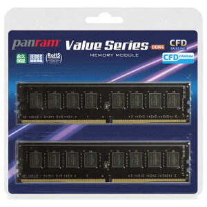 CFD�̔� 4988755-051972 �f�X�N�g�b�vPC�p������ PC4-25600�iDDR4-3200�j 16GB×2�� �������ۏ� W4U3200PS-16G