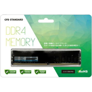 CFD�̔� 4988755-062718 CFD �X�^���_�[�h������ DDR4-3200 PC4-25600 �f�X�N�g�b�v�p 16GB D4U3200CS-16G