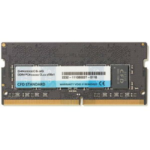 CFD�̔� 4988755-062770 CFD �X�^���_�[�h������ DDR4-2400 PC4-19200 �m�[�g�p 8GB D4N2400CS-8G