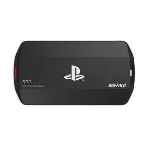 BUFFALO SSD-PHO4.0U3-B PlayStation(R)5 �������C�Z���X���i �|�[�^�u��SSD �������f�� 4.0TB �u���b�N