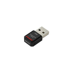 BUFFALO SSD-PST250U3-BA PC�Ή� USB3.2(Gen2)�Ή� TV�^��Ή� SSD 250GB �u���b�N
