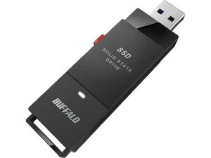 BUFFALO SSD-PUTVB500U3-B �R�E�C���X�E�R�ۃ|�[�^�u��SSD USB3.2(Gen1) Type-A �X�e�B�b�N�^ 500GB �u���b�N