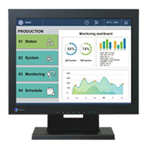 EIZO(�G�C�]�[) FDX1502T-AACTBK 38cm�i15.0�j�^�^�b�`�p�l�������J���[�t�����j�^�[ DuraVision FDX1502T-AACT �u���b�N