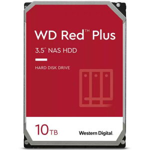 WesternDigital 0718037-886206 WD Red Plus�V���[�Y 3.5�C���`����HDD NAS�p 10TB 3�N�ۏ� WD101EFBX