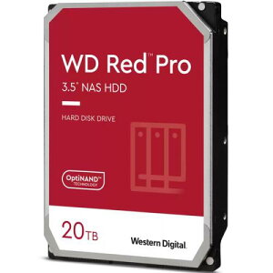 WesternDigital 0718037-894164 WD Red Pro 3.5�C���`HDD 20TB 5�N�ۏ� WD201KFGX
