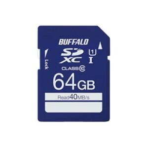 BUFFALO RSDC-064GU1S UHS-I Class1 SDXC�J�[�h 64GB