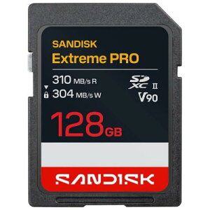 SanDisk SDSDXDE-128G-JNJIP SANDISK Extreme Pro SD UHS-II V90�J�[�h 128GB