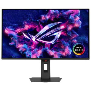 �y�@�l�l������zASUS XG27AQDMES 27�^���C�hOLED�Q�[�~���O���j�^�[/2560×1440/DisplayPort 1.4 DSC×1�AHDMI (v2.1)×2/�u���b�N/�X�s�[�J�[�F�Ȃ�