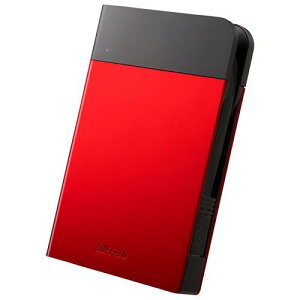 BUFFALO HD-PZN2.0U3-R IC�J�[�h�Ή�MIL�X�y�b�N �ϏՌ��{�f�B�[�h�J�h�o�|�[�^�u��HDD 2TB ���b�h