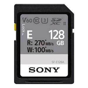 Sony SF-E128A SDXC UHS-II �������[�J�[�h Class10 128GB