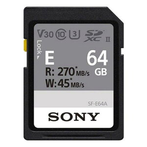 Sony SF-E64A SDXC UHS-II �������[�J�[�h Class10 64GB
