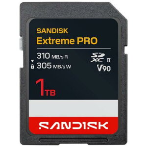 SanDisk SDSDXDE-1T00-JNJIP SANDISK Extreme Pro SD UHS-II V90�J�[�h 1TB
