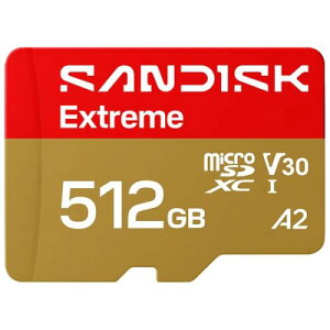 SanDisk SDSQXH9-512G-JN3MA SANDISK microSD Extreme 512GB SDSQXH9-512G-JN3MA