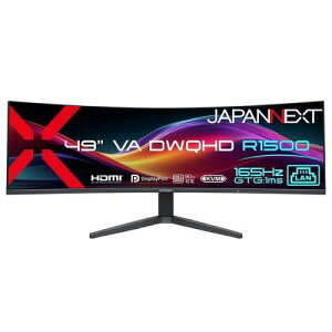 �y�@�l�l������zJAPANNEXT JN-49V165DQ-HSC9-L �Q�[�~���O�t���f�B�X�v���C 49�^/5120×1440/HDMI×2�ADP×1�AUSB-C×1/�u���b�N/�X�s�[�J�[�L/2�N�ۏ�