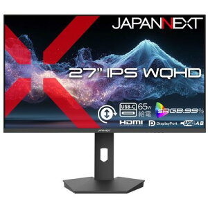 �y�@�l�l������zJAPANNEXT JN-IPS27Q2-HSPC6 �t���f�B�X�v���C 27�^/2560×1440/HDMI×1�ADP×1�AUSB-C×1/�u���b�N/�X�s�[�J�[�L/2�N�ۏ�
