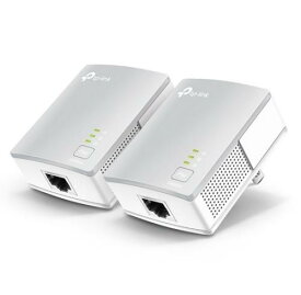 TP-LINK TL-PA4010KIT AV600 PLCアダプター2個セットモデル