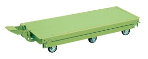 【法人様宛限定】サカエ KTW-157Q6DPS 作業台オプションペダル昇降台車(6輪車)