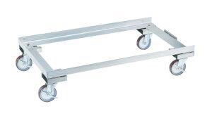 【法人様宛限定】サカエ E-SUCD4 大型ステンレス保管ユニット用オプションキャスターベース