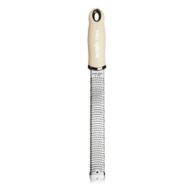 Microplane　マイクロプレイン　プレミアムシリーズ　ゼスターグレーター　【生成色　きなりいろ】日本限定色 新色［チーズおろし・マイクロプレーン ベージュ ナチュラル ホワイト エクリュ]　正規品 日本正規輸入品