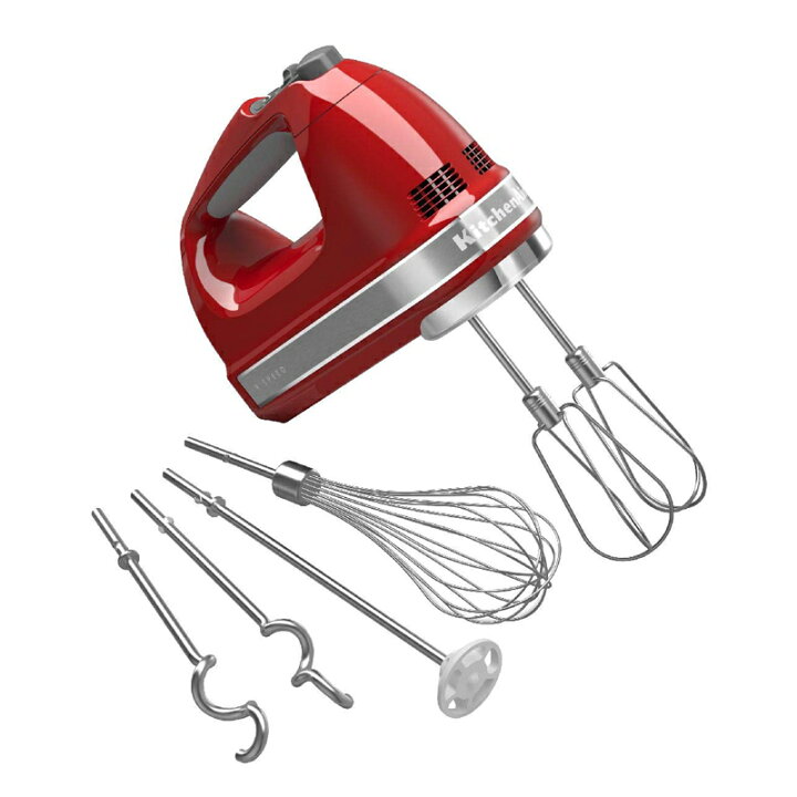 楽天市場】KitchenAid キッチンエイド ミニ ハンドミキサー レッド (赤 