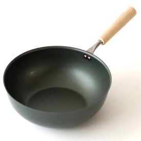 匠味シリーズ　鉄製イタメ鍋23cm　【ガス・IH対応/いため鍋/鉄フライパン/中華】