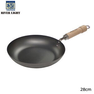���{���@River Light�@���o�[���C�g�@�� JAPAN�@�t���C�p���@28cm�@IH�Ή��@[�L�����E�ɂ߁E�u�߁EKIWAME]