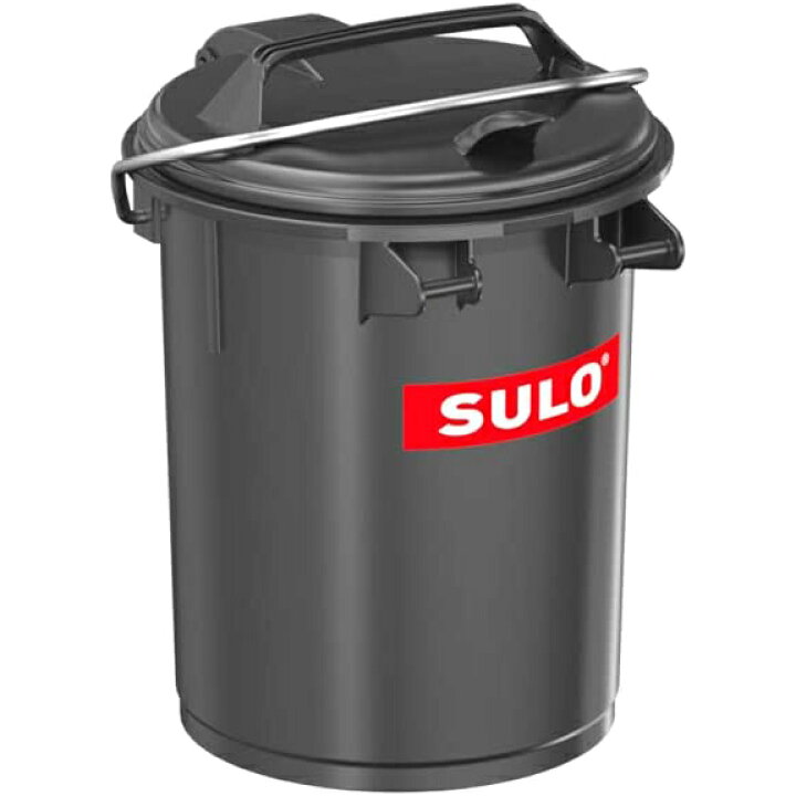 楽天市場】ドイツ製 SULO スロ 蓋ロック付きゴミ箱 35L グレー 