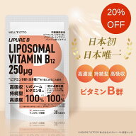 【20%OFF】ビタミンB サプリ 【日本初・医師監修/製薬会社開発】 リポソーム ビタミンB群 サプリメント …