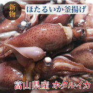 【 茹でほたるいか 富山県 ほたるいか 辛子酢味噌付き】 ほたるいか 釜揚げ 新物 ホタルイカ 富山 期間限…