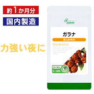 【最大15％OFFクーポン有】 ガラナ 約1か月分 C-186 (30カプセル) 送料無料 リプサ サプリメント ISA ア…