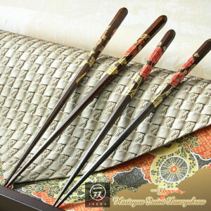 <一双>▼山中蒔絵 八角花衣(牡丹) ◇-1膳単品-