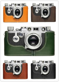 TP Original Leica iiif (セルフタイマー付き) 専用 ブルタイプ 本革 ボディケース