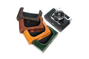 TP Original Konica C35 FD 専用 ブルタイプ 本革 ボディケース