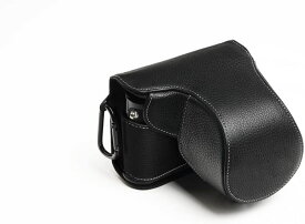 TP Original Leica Q 専用 本革 ボディケース＋カバー 黒色 (底面開閉)