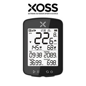 XOSS G+2 サイクルコンピュータ GPS サイコン 2.2インチ 28稼働時間 IPX7防水 Type-C充電 ワイヤレス 無線 自転車スピードメーター バッテリー内蔵 Bluetooth＆ANT＋対応