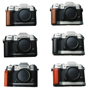 FUJIFILM X-T50 専用 ハンドグリップメタル 檀木材 ハンドメイド ボディケース 用のハンドグリップです 高級手作り木質 互換 電池交換便利 底面開閉