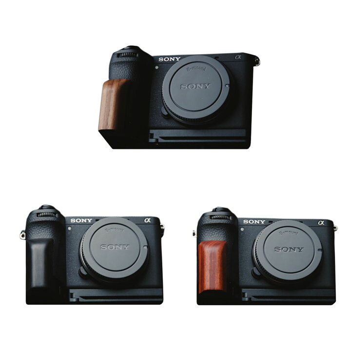 楽天市場】SONY A6700 専用 ハンドグリップメタル 檀木材 ハンドメイド 