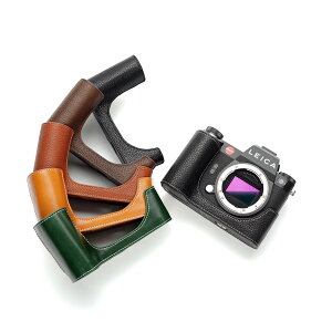 TP Original Leica SL3 専用 オープナブルタイプ ハンドメイド本革 ボディケース 互換 電池交換便利 底面開閉 ハンドメイド本革ハーフカメラケースバッグカバー