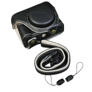 �J�����P�[�X PU���U�[ �K�p Canon �L���m�� Powershot V1 V 1 �P�[�X �J�����z���_�[ Vlgo �J���� Canon V1 PSV1 �ϐk�E�ϏՌ��E�֌g