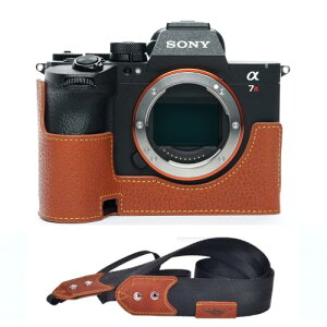 TP Original �Ή� SONY A7R6 A7RVI A7RM6 ��p �n���h���C�h+R�J�����X�g���b�v �{�v �{�f�B�P�[�X �n�[�t�J�����P�[�X �o�b�O �J�o�[ �d�r�����֗� ��ʊJ�� ���� ��p�Ή��J�����J�o�[