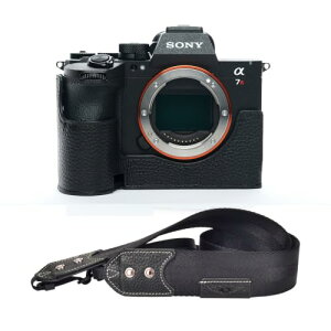 TP Original �Ή� SONY A7R6 A7RVI A7RM6 ��p �n���h���C�h+R�J�����X�g���b�v �{�v �{�f�B�P�[�X �n�[�t�J�����P�[�X �o�b�O �J�o�[ �d�r�����֗� ��ʊJ�� ���� ��p�Ή��J�����J�o�[