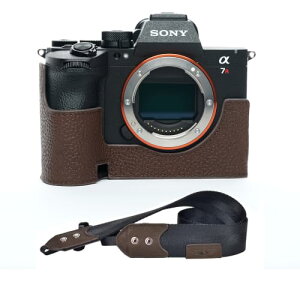 TP Original �Ή� SONY A7R6 A7RVI A7RM6 ��p �n���h���C�h+R�J�����X�g���b�v �{�v �{�f�B�P�[�X �n�[�t�J�����P�[�X �o�b�O �J�o�[ �d�r�����֗� ��ʊJ�� ���� ��p�Ή��J�����J�o�[